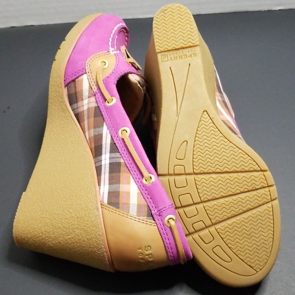Sperry  top.sider wedges Sz8 - Picture 4 of 5
